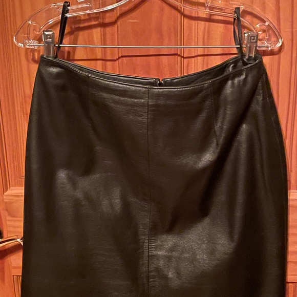 Wilson Genuine Leather Skirt - Picture 1 of 5